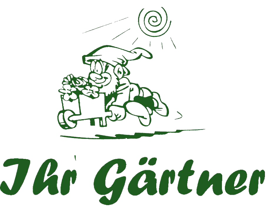 Ihr Gärtner – Gartenzwerg mit Schubkarre